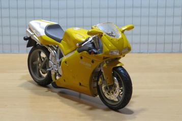 Ducati 998s yellow 1:12 43693 los beschikbaar voor biedingen