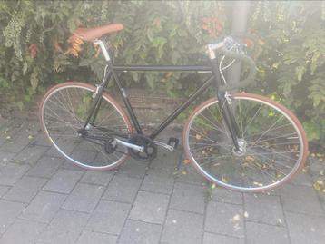 ☑️Herenfiets 28Inch+Single Speed+RetroLook+Frame 56Cm☑️ beschikbaar voor biedingen