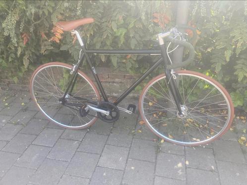 ☑️Herenfiets 28Inch+Single Speed+RetroLook+Frame 56Cm☑️, Fietsen en Brommers, Fietsen | Oldtimers, Ophalen