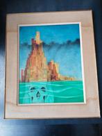 Nardo Lenaerts 1972 crâne de travail graphique, Enlèvement ou Envoi