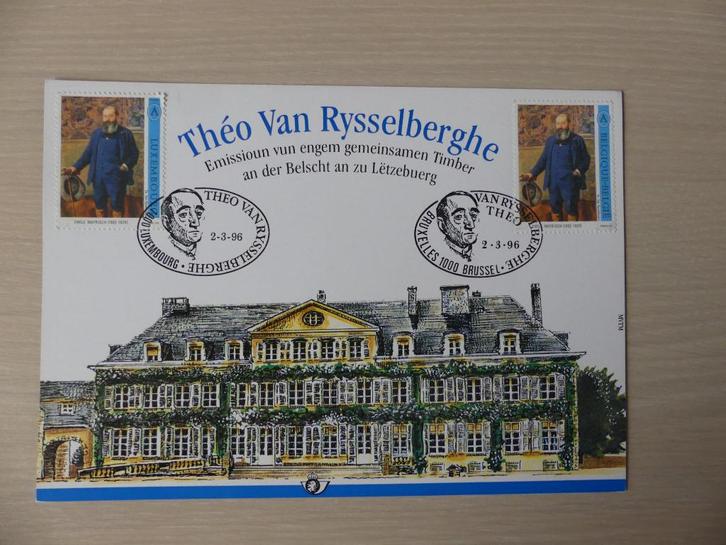 Herdenkingskaart 1996 :  België / Luxemburg (2627), Postzegels en Munten, Postzegels | Europa | Duitsland, Ophalen of Verzenden