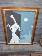 lithographie epreuve d artiste signe felix labisse, Antiquités & Art, Art | Lithographies & Sérigraphies, Enlèvement ou Envoi