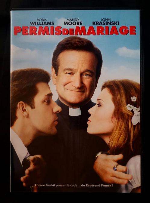 DVD du film Permis de mariage - Robin Williams, Cd's en Dvd's, Dvd's | Komedie, Zo goed als nieuw, Ophalen of Verzenden
