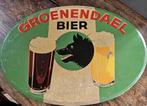 Tôle Groenendaal Bier, Collections, Enlèvement, Utilisé, Panneau publicitaire