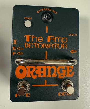 Orange Amp Detonator ABY buffered pedal disponible aux enchères