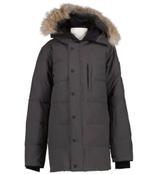 Canada Goose Graphite Carson Parka Coat - Maat S, Canada Goose, Ophalen of Verzenden, Zo goed als nieuw, Maat 36 (S)