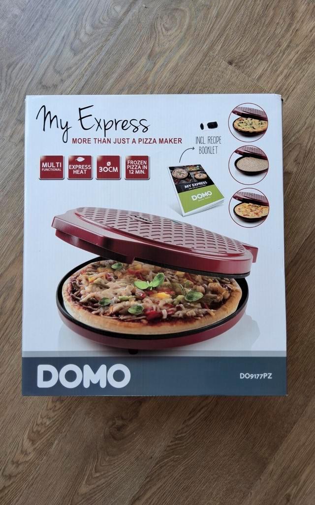 Pizzamaker en andere gerechten Domo DO9177PZ, Elektronische apparatuur, Ovens, Nieuw, Vrijstaand, Oven, Minder dan 45 cm, Minder dan 45 cm