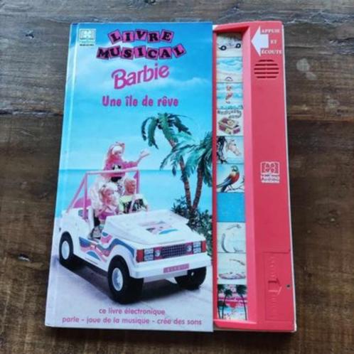 Barbie muzikaal boek franstalig, Verzamelen, Film en Tv, Gebruikt, Overige typen, Ophalen of Verzenden