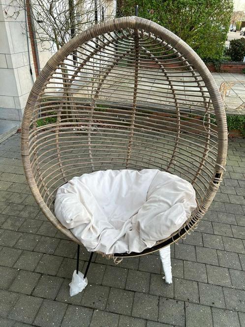 Egg Chair met poten (ook optie om te hangen), Tuin en Terras, Hangmatten, Zo goed als nieuw, Ophalen of Verzenden