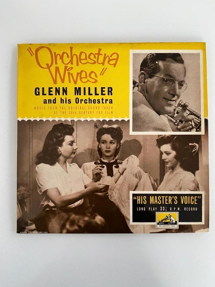 LP Glenn Miller Orchestra Wives 1954, Cd's en Dvd's, Vinyl | Jazz en Blues, Gebruikt, Jazz, 1940 tot 1960, 10 inch, Ophalen of Verzenden