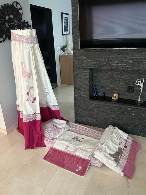 Noukies bedhemel „Victoria & Lucie”, Kinderen en Baby's, Babywiegjes en Ledikanten, Zo goed als nieuw, Ledikant, Ophalen