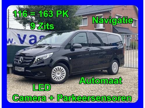 Mercedes-Benz Vito Tourer Pro 116 CDI 9 Zits / Automaat / L, Autos, Mercedes-Benz, Entreprise, Vito, ABS, Airbags, Air conditionné