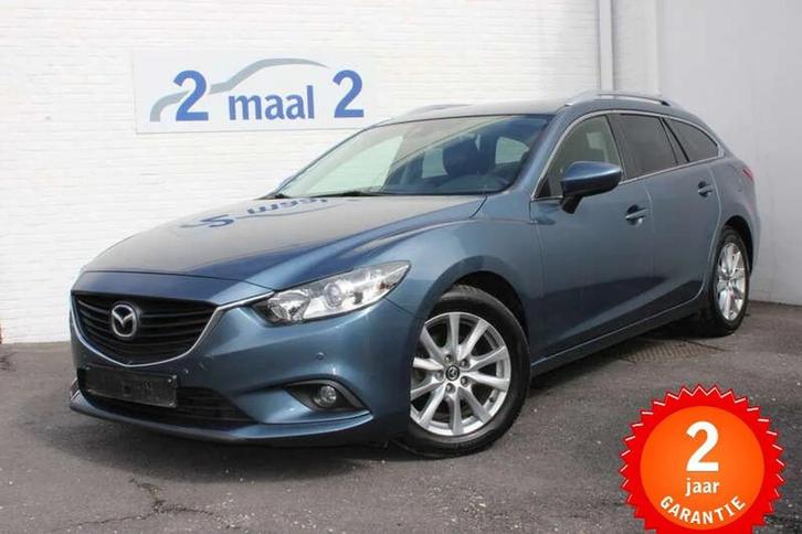Mazda 6 2.2 CDVi Automaat/Cruise 2 JAAR garantie! (bj 2013), Auto's, Mazda, Bedrijf, Te koop, ABS, Airbags, Airconditioning, Alarm
