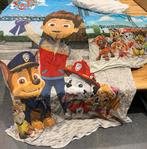 Dekbedovertrek + hoeslaken Paw Patrol, Kinderen en Baby's, Ophalen of Verzenden, Zo goed als nieuw, Dekbedovertrek
