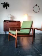 Retro Arne Vodder fauteuil voor Glostrup jaren 60 teak Deens, Ophalen