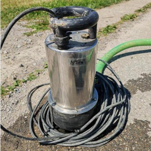 Pompe vide eaux sales ou cave, Tuin en Terras, Waterpompen, Gebruikt, Elektrisch, Ophalen