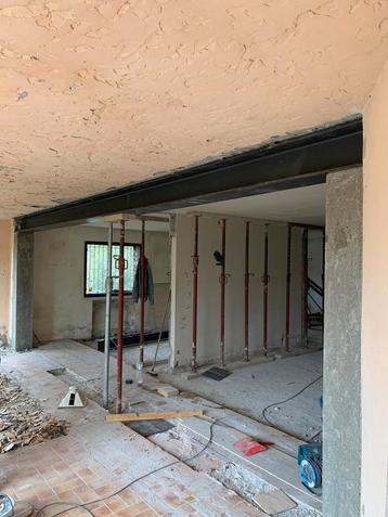 Poutrel steken werken.
Trapgaat maken.
Sloopwerk beschikbaar voor biedingen
