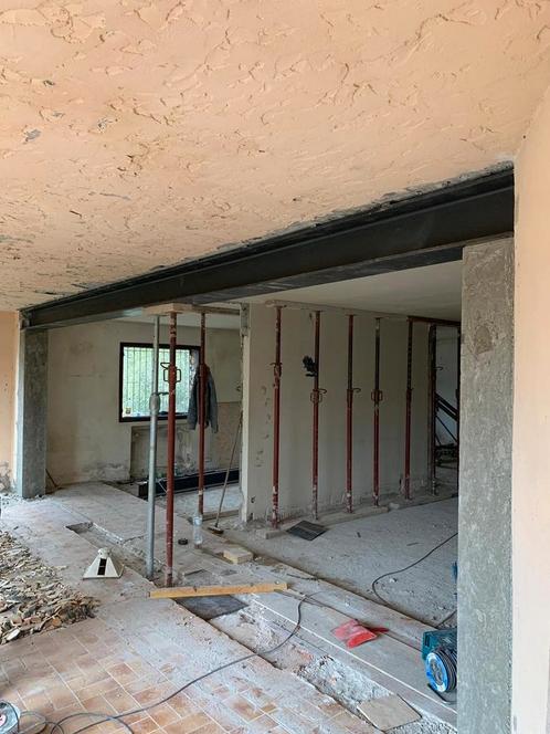 Poutrel steken werken.
Trapgaat maken.
Sloopwerk, Doe-het-zelf en Bouw, Metalen, Zo goed als nieuw, Ophalen of Verzenden