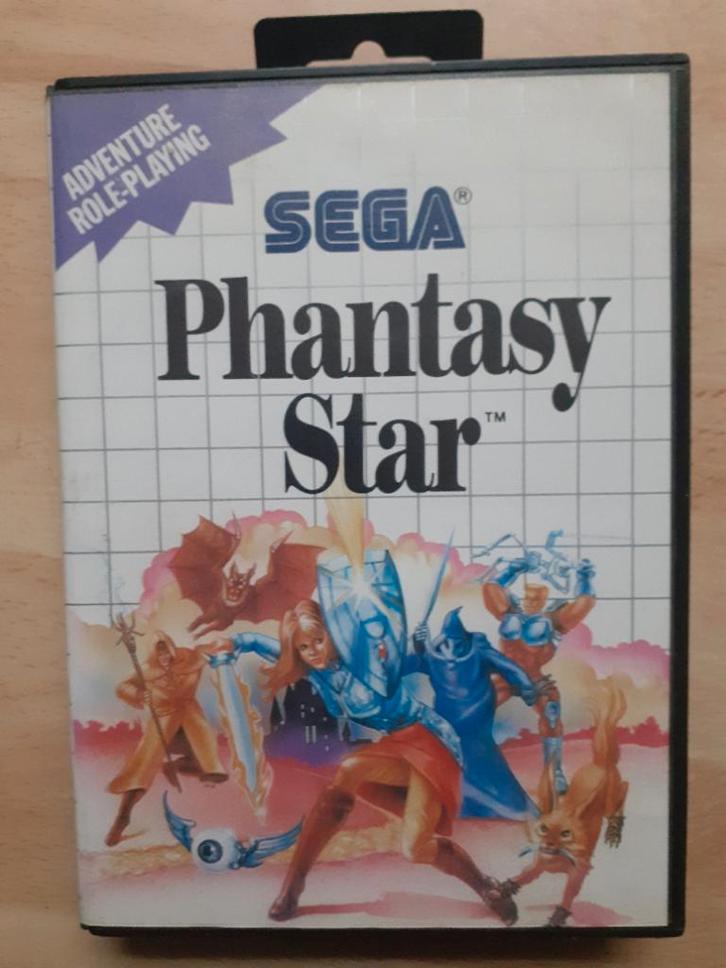 Phantasy star, Games en Spelcomputers, Games | Sega, Gebruikt, Master System, Role Playing Game (Rpg), 1 speler, Ophalen of Verzenden