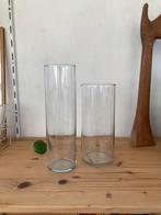 Glazen vaas, Huis en Inrichting, Woonaccessoires | Vazen, Ophalen, Overige kleuren, Minder dan 50 cm, Glas