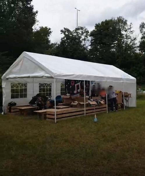 Location tonnelle  prix pour 3 jours, Tuin en Terras, Partytenten, Zo goed als nieuw, Partytent, 2 meter of meer, 5 tot 8 meter