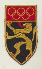 (s14) Sport badge, olympische ringen met Belgische leeuw, Verzamelen, Ophalen of Verzenden, Gebruikt
