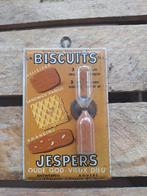 Panneau publicitaire en forme de sablier - Biscuits Jespers, Comme neuf, Enlèvement ou Envoi, Panneau publicitaire