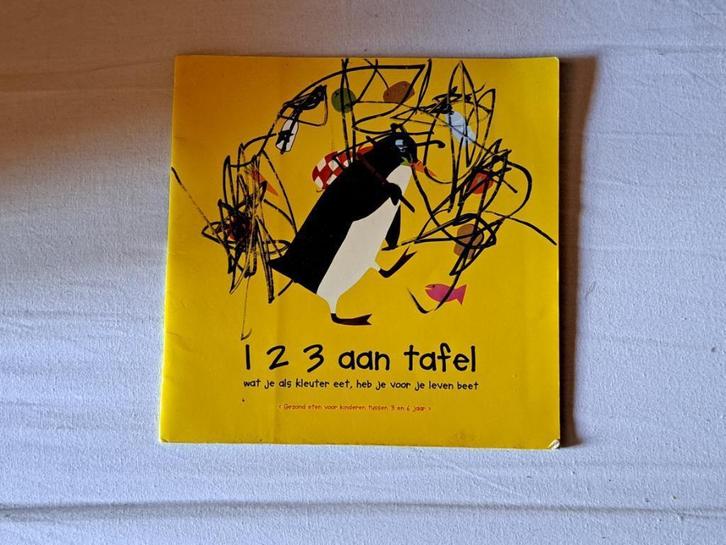 1 2 3 aan tafel wat je als kleuter eet, Boeken, Kinderboeken | Kleuters, Ophalen of Verzenden