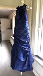Blauw gala jurk, Robe de gala, Bleu, Taille 46/48 (XL) ou plus grande, Enlèvement