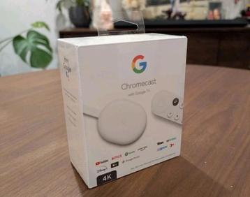 Te koop Google Chromecast 4k met Google tv Nieuw beschikbaar voor biedingen