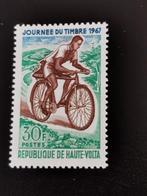 Haute-Volta 1967 - facteur à vélo - cycliste, Affranchi, Enlèvement ou Envoi, Autres pays