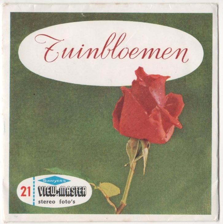 View-master Garden Flowers B 628 Tuinbloemen, Antiek en Kunst, Antiek | Speelgoed, Ophalen of Verzenden