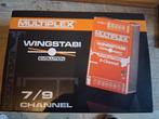 Multiplex 7  giro rc en 6 channel ontvanger en zender, Hobby en Vrije tijd, Modelbouw | Radiografisch | Vliegtuigen, Ophalen