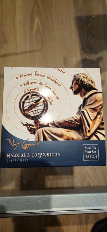 Set 2023 Malte + 2 € commémorative Copernicus 2023