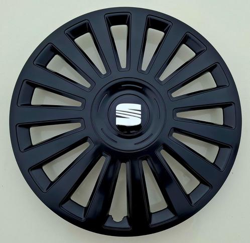 SEAT Wieldoppen | Zwart 🔥 | 13 t/m 17 Inch, Auto diversen, Wieldoppen, Nieuw, Ophalen of Verzenden