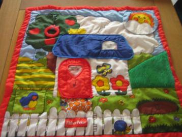Fisher-Price speeltapijt en badspeeltje met zuignap, Enlèvement ou Envoi, Comme neuf, Set de jeu