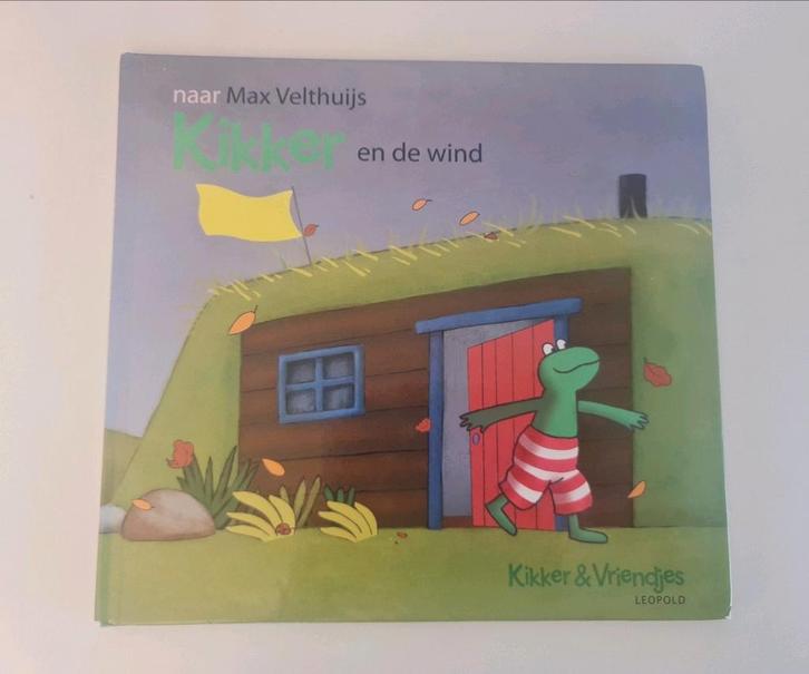 Prentenboek : kikker en de wind - Max Velthuijs, Boeken, Prentenboeken en Plaatjesalbums, Zo goed als nieuw, Prentenboek, Ophalen of Verzenden