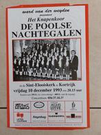 oude affiche Kortrijk (1993), Verzamelen, Posters, Ophalen of Verzenden