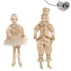 Goodwill kerstpoppen goud set van 2, Diversen, Ophalen, Zo goed als nieuw