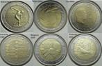 Naar keuze, UNC-herdenkingen van 2 euro in hoesjes., Verzenden, 2 euro, Losse munt, Geboorte of Huwelijk