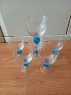 6 GLAZEN FRUITCOUPES ❤️🧡💛💚, Ophalen of Verzenden