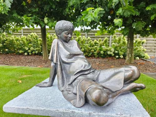 Duriez Irénée bronzen ouder werk, OOK BEELDEN GEVRAAGD AUB!, Antiek en Kunst, Kunst | Beelden en Houtsnijwerken, Ophalen of Verzenden