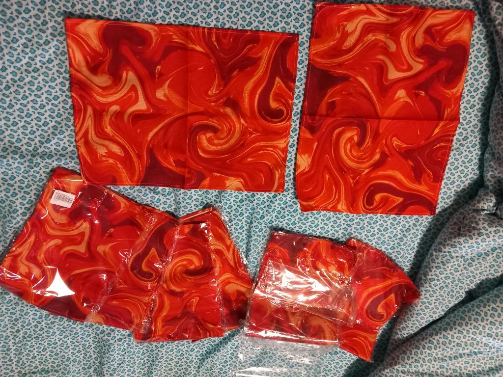 Sets de table/napperons 8 pieces, Huis en Inrichting, Tafelkleden, Nieuw, Rechthoek, Binnen, Buiten, Ophalen