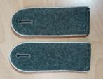 Paire d'épaulettes d'infanterie de la Heer ww2, Verzamelen, Ophalen of Verzenden, Landmacht, Overige typen