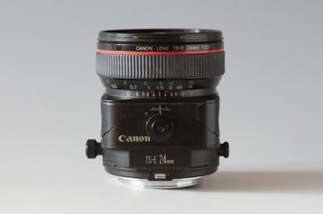 Canon 24mm + 45mm Tilt en Shift lens beschikbaar voor biedingen