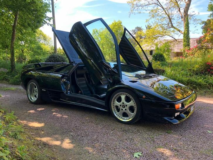 Lamborghini Diablo VT V12 1e eig absolute nieuwstaat 32560km, Auto's, Lamborghini, Particulier, Diablo, Alarm, Boordcomputer, Centrale vergrendeling