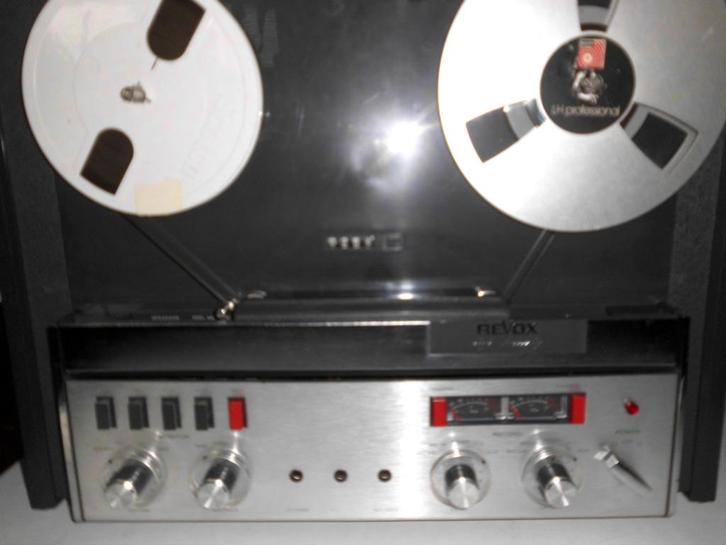 bandopnemer rexox a77, Audio, Tv en Foto, Bandrecorder, Bandrecorder, Met stofkap, Ophalen