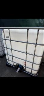 IBC TON 1000L, 150 liter of meer, Ophalen, Zo goed als nieuw, Met kraantje