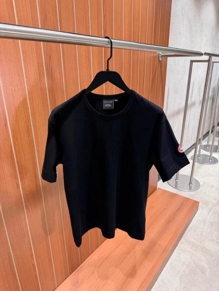 Canada Goose T-shirt — Zwart, Kleding | Heren, T-shirts, Nieuw, Overige maten, Zwart, Ophalen of Verzenden