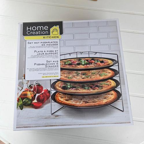 Rek om 4 pizza's tegelijkertijd te bakken NIEUW, Huis en Inrichting, Keuken | Keukenbenodigdheden, Nieuw, Ophalen of Verzenden